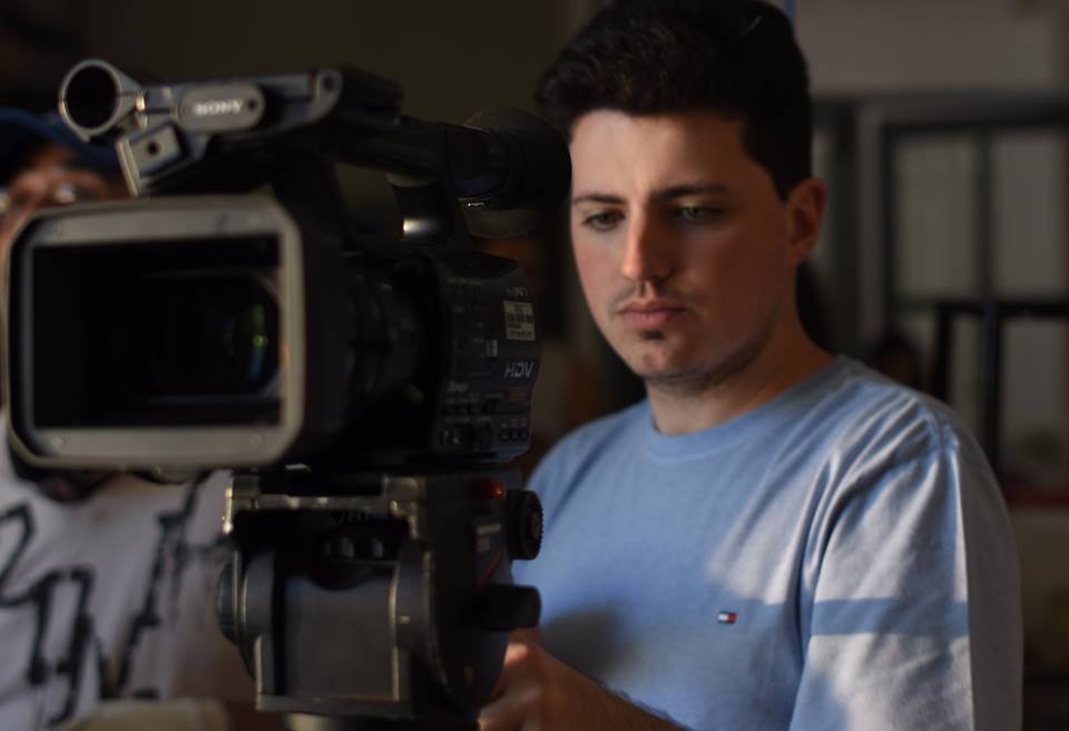 Oscar Diaz, estudiante de Realización Audiovisual 